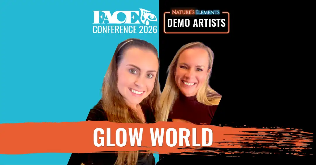 two female face painters smiling